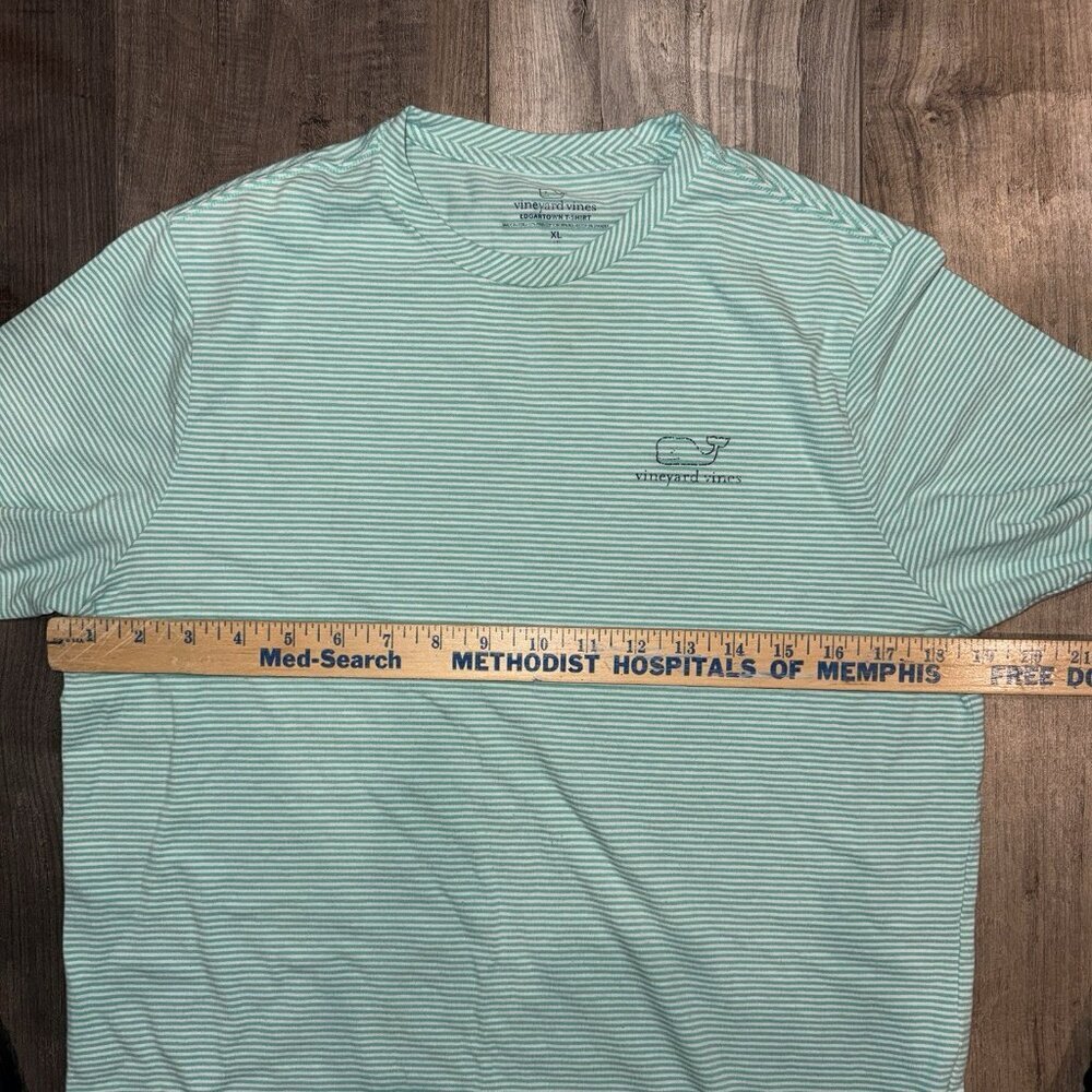 Vineyard Vines T Shirt XL Edgartown Long Sleeve Striped - Picture 5 of 5